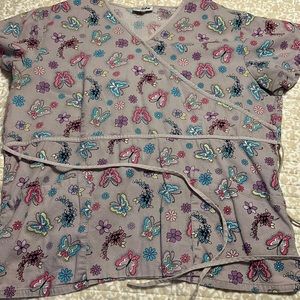 Life uniform scrub top
